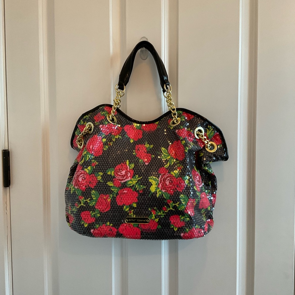 Womens Betsey Johnson Bling Purse ♥